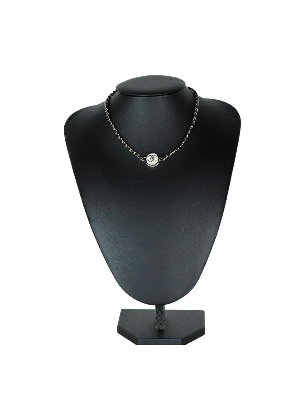 Chanel Cc Chain Round Necklace #379415C94B